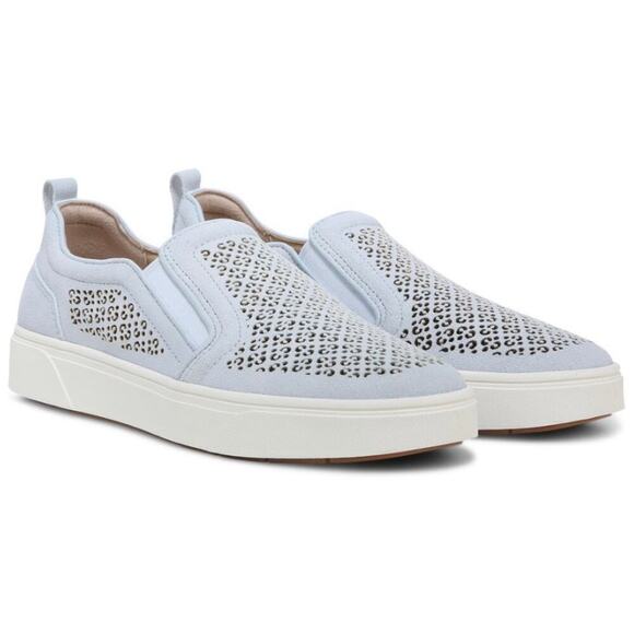 Vionic Kimmie Perforated Suede Slip-On Sneaker Women’s Size 8.5 - Picture 1 of 10